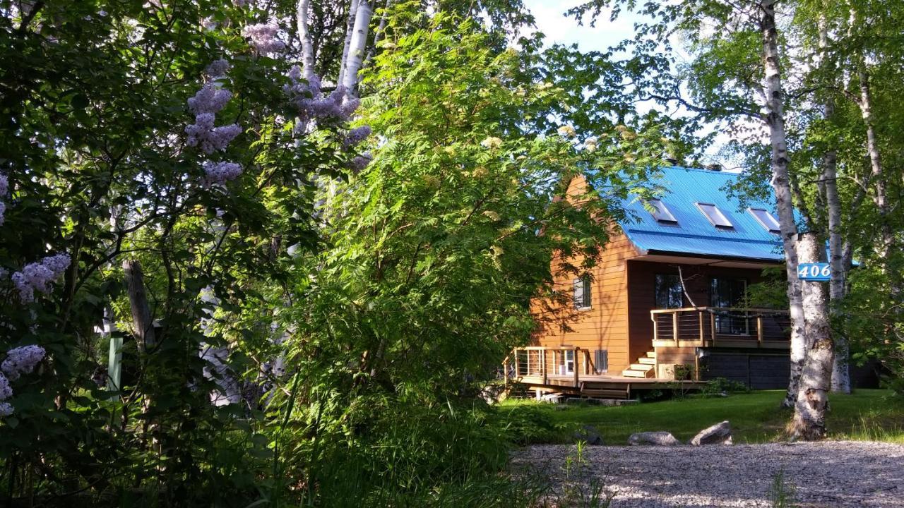 La Nef Bleue Villa Tadoussac Exterior foto