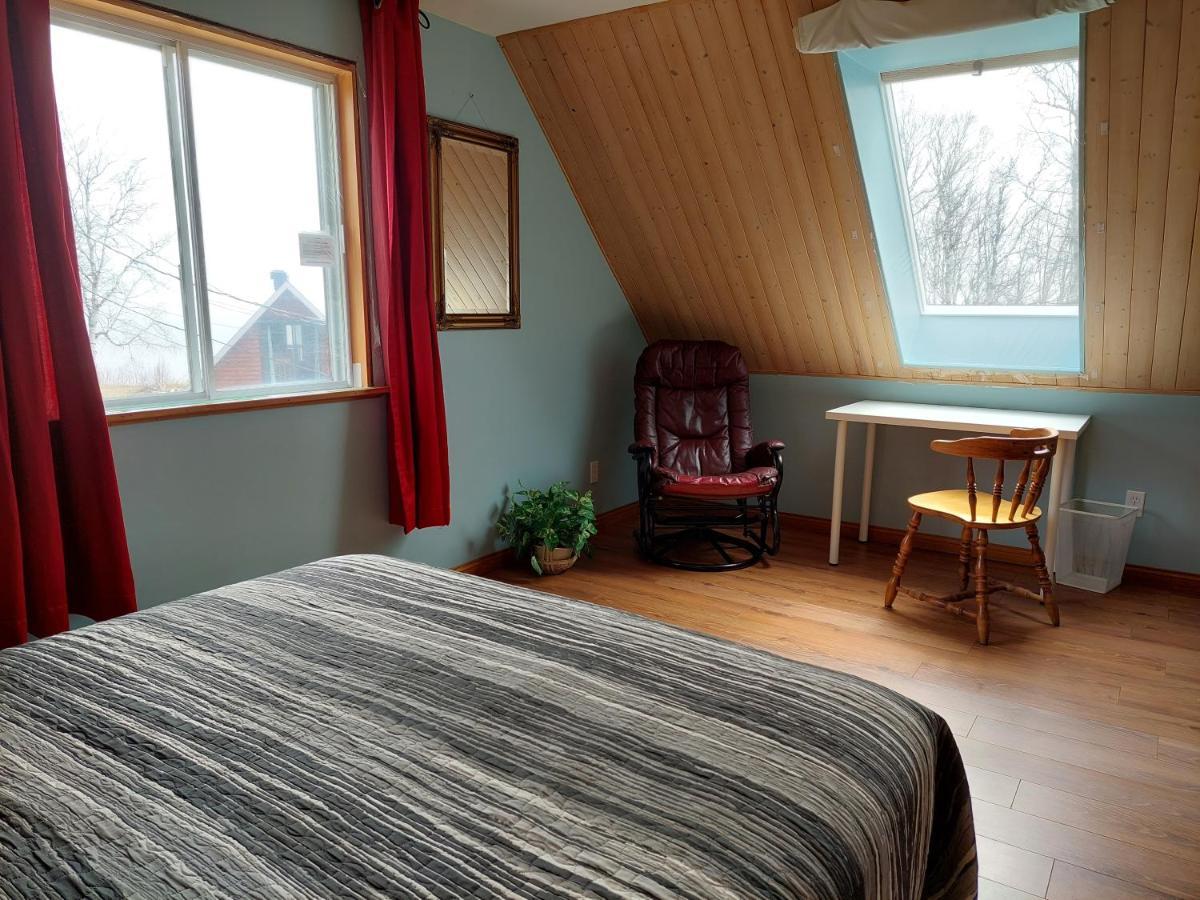 La Nef Bleue Villa Tadoussac Exterior foto