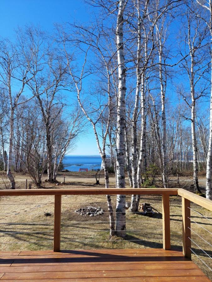 La Nef Bleue Villa Tadoussac Exterior foto