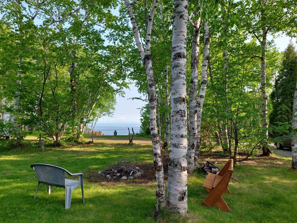 La Nef Bleue Villa Tadoussac Exterior foto