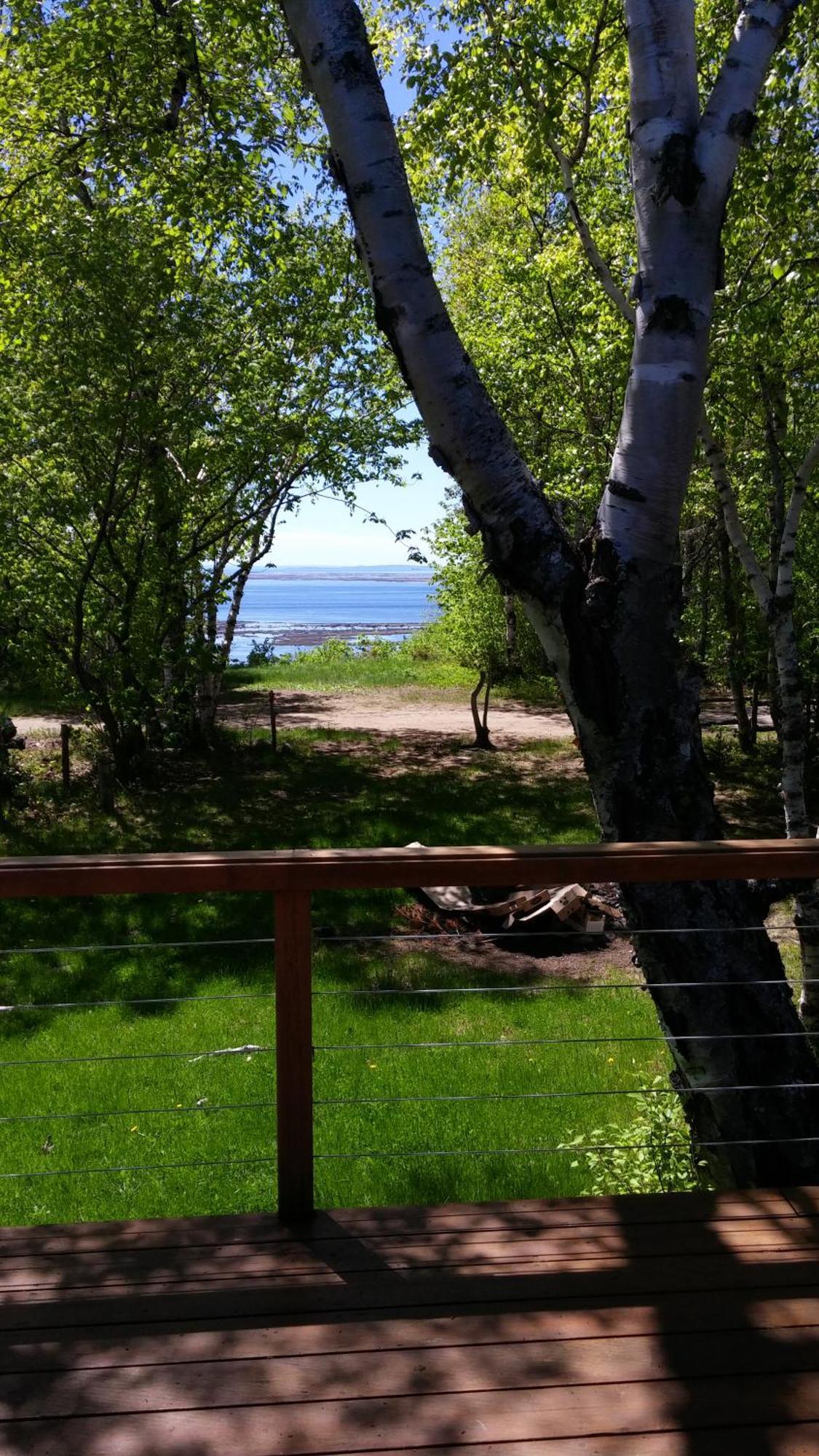 La Nef Bleue Villa Tadoussac Exterior foto